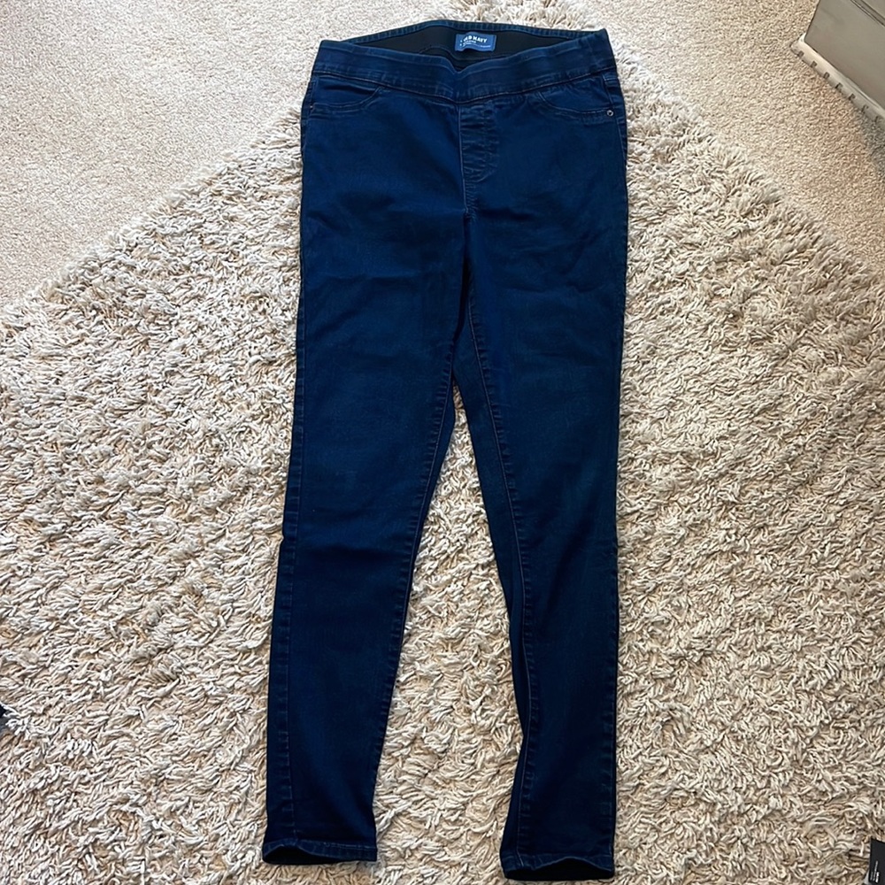 Old Navy Rockstar Pull on Skinny Jeans